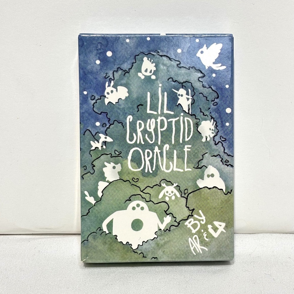 Lil Cryptid Oracle Deck by Ari & La 36 Cards Whimsical Watercolor Divination